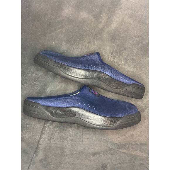 Vintage Rare SAMPLES Mens Nikes Slip On Shoes Blue/Black Clog Size Mens US 9 main image 5